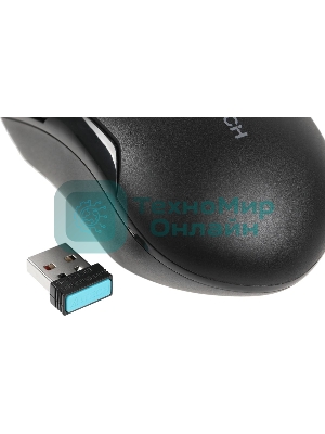 Мышь беспроводная A4Tech G3-200NS черный, 1200 dpi, радиоканал, USB, кнопки - 3