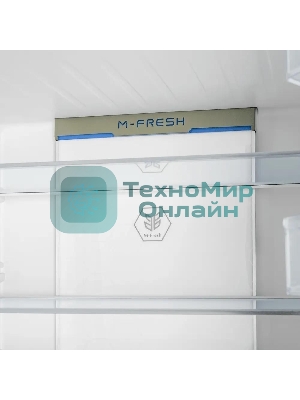 Холодильник Maunfeld MFF181NFB черный глянцевый, трехкамерный, 333/164л, морозилка сбоку, No Frost, Side by Side