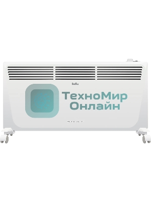 Конвектор электрический Ballu Enzo BEC/EZMR-2000 белый, 2000 Вт, 25 м2, термостат