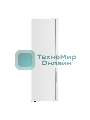 Холодильник Maunfeld MFF200NFW белый двухкамерный инвертор 271/106 л морозилка снизу