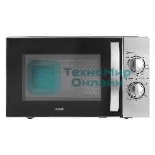 Микроволновая печь BBK 20MWG-740M/S серебро, 20 л, 700 Вт, переключатели - поворотный механизм