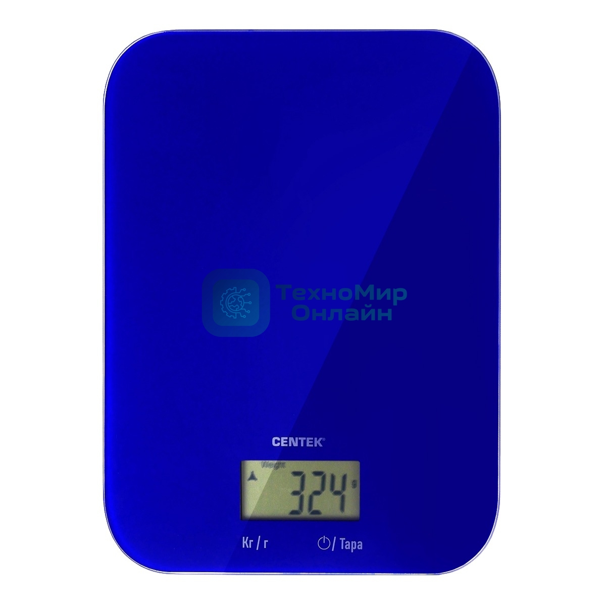 Весы кухонные Centek CT-2481 LCD BLUE