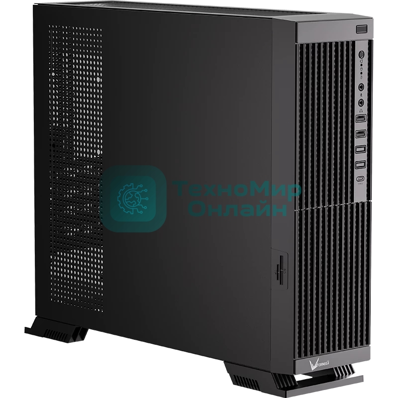 Компьютерный корпус Aerocool/Formula SFF T11 черный без БП mATX 1x80мм 2xUSB2.0 2xUSB3.0 1xUSB3.1 audio