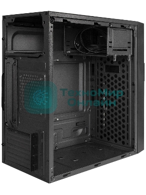 Компьютерный корпус Minitower ExeGate BAA-105U2-01-UNS350 (mATX, БП UNS350 с вент. 12см, 2*USB+2*USB 3.0, аудио, черный)