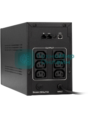 Источник бесперебойного питания ExeGate EP285529RUS SpecialPro Smart LLB-2200.LCD.AVR.C13.RJ.USB 2200VA/1300W, LCD, AVR, 6*IEC-C13, RJ45/11, USB, черный