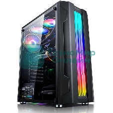 Компьютерный корпус ALSEYE Auro 3.0-B Mini-ITX/Micro ATX/ATX, USB 2.0*2+HD Audio+USB 3.0*1, 