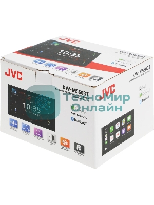 Автомагнитола JVC KW-M560BT, 2 DIN, 6.8
