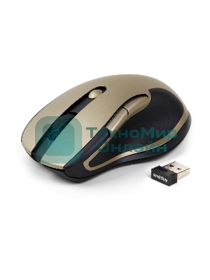 Мышь беспроводная Smartbuy 508 золотая (SBM-508AG-GD)
