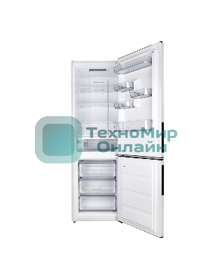 Холодильник Centek CT-1722 белый двухкамерный 230/88л морозилка снизу, No Frost
