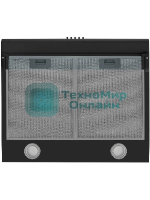 Вытяжка козырьковая Maunfeld MP-1 60 черный, 60 см, 520 куб. м/ч, 49 дБ