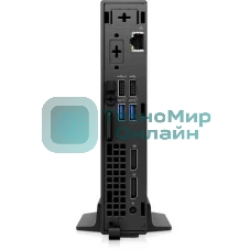 Компьютер Dell OptiPlex 3000 TC Intel Celeron N5105, 2.0 GHz - 2.9 GHz, 8192 Mb, 64 Gb eMMC, DVD нет, Intel UHD Graphics, 65W, Dell ThinOS, черный