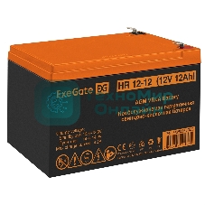 Батарея для ИБП ExeGate HR 12-12 (12V 12Ah 1251W), клеммы F2