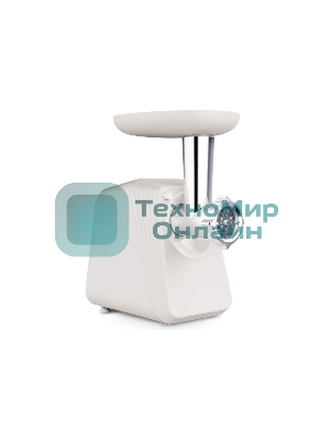 Мясорубка электрическая BQ MG2006 белый, 2100 Вт, 2.0 кг/мин, реверс, насадки - 5