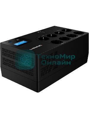 Источник бесперебойного питания Ippon Kirpich 1050 600Вт 1050ВА черный