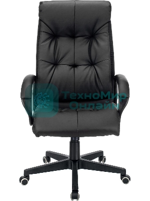 Кресло Бюрократ CH-824B/LBLACK черный, экокожа