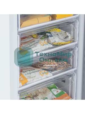 Морозильная камера Бирюса 514 белый 110л, 4 ящика