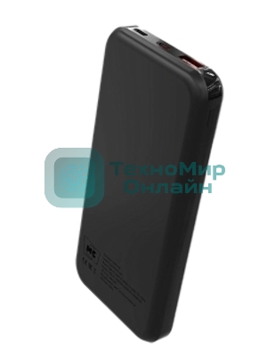 Портативный аккумулятор MORE CHOICE (4620202552761) PB29-10 10000mAh 1USB+2Type-C 3.0A 22.5W+PD20W+QC3.0, черный