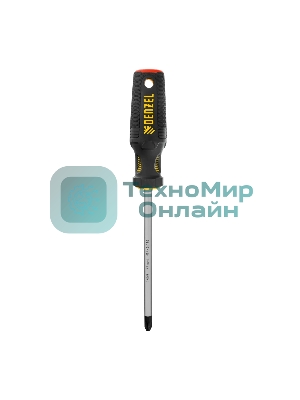 Набор отверток на полке Denzel 8 шт., PH+SL, S2, 3к рукоятка