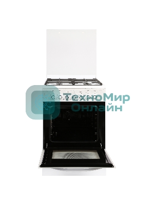 Плита комбинированная Gefest ПГЭ 5302-03 0052 белый, конфорок 4 шт, духовка 55 л, 50 см x 85 см x 58.5 см