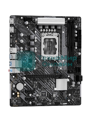 Материнская плата ASRock B760M-H2/M.2, LGA 1700, Intel B760, 2xDDR5, 4xSATA, 2xM.2, 1xPCIe 4.0 x16, 2xPCIe x1, 1xDP, 1xHDMI, 1xVGA, 1x 2.5Gb LAN, 2xUSB-A 3.2 Gen 1, 3xUSB 2.0, 3x3.5 мм, 7.1, mATX