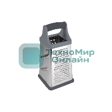 Терка TalleR TR-21922 Размер: 10,2x10,2x21 см.с контейнером 4 в 1