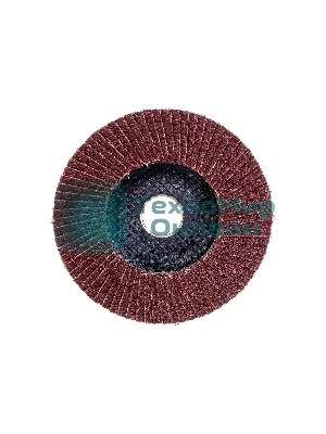 Круг лепестковый торцевой Kranz циркониевый, P40, 125х22,2мм INOX