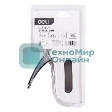 Мебельный степлер Deli DL238001 4-8мм. Полностью стальная конструкция.