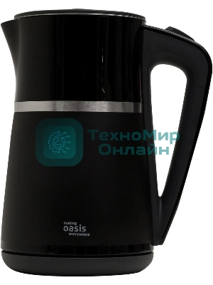 Чайник электрический Oasis K-4SPB черный 1.7 л 2200 Вт