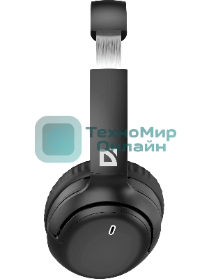 Беспроводные/проводные наушники Defender FreeMotion B1035 черный, накладные, Bluetooth + проводной, складная конструкция