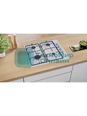 Газовая варочная поверхность Bosch PBP6C5K80O нержавеющая сталь