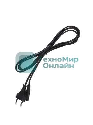 Кабель Telecom Кабель (TP228-IEC320-C7--CEE7/16-1.8-B) для аудио-видео техники IEC-320-C7--розетка 220V, 2-pin, 1.8м, черный