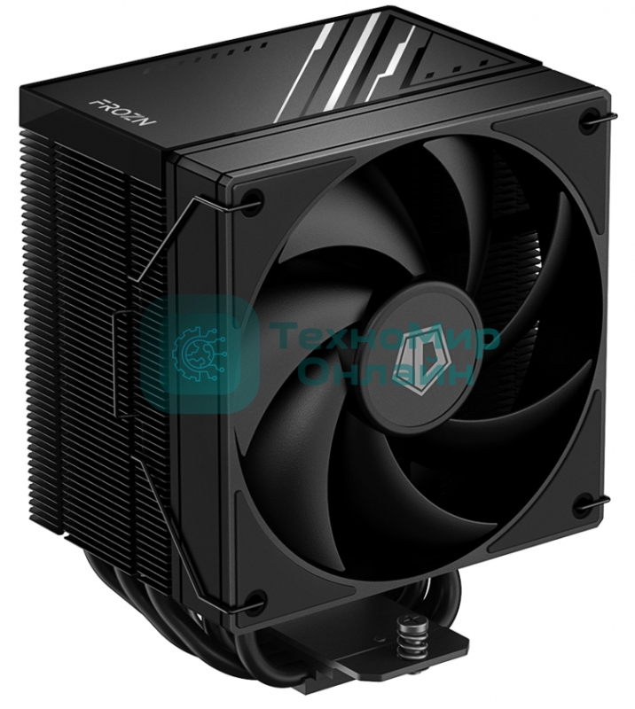 Кулер для процессора ID-COOLING FROZN A610 черный 120мм алюминий/медь 2000rpm 30db 4-pin 250W 155мм