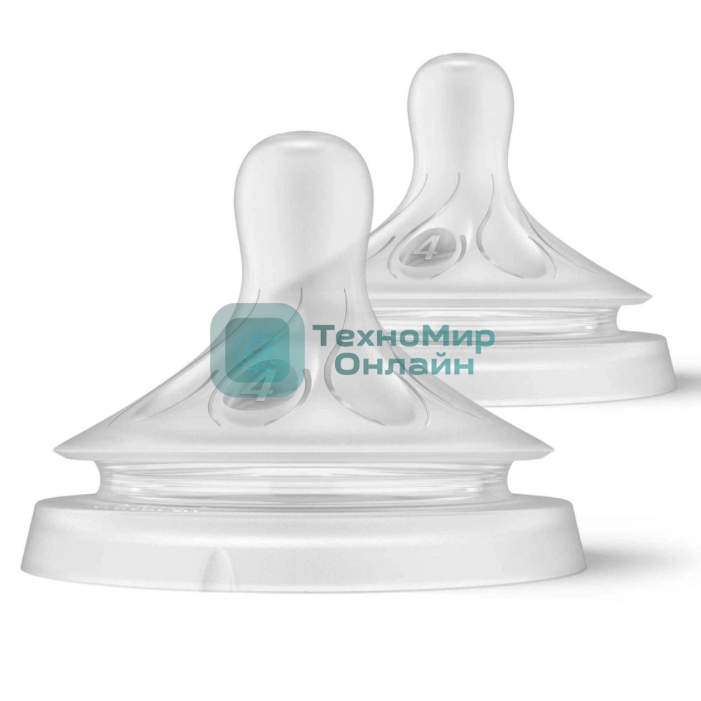 Соска для кормления Philips Avent NATURAL Response, 2 шт, силикон, Т4