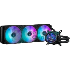 Система жидкостного охлаждения ASUS ROG STRIX LC III 360 ARGb LCD 90RC00W1-M0UAY0 черный 120мм алюминий+медь 2200rpm 36db 4-pin