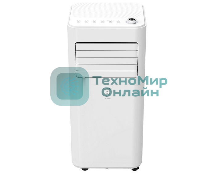 Кондиционер мобильный FUNAI CROCUS MAC-CS29CON01 9900 BTU, 20 м², 54 дБ, охлаждение, белый