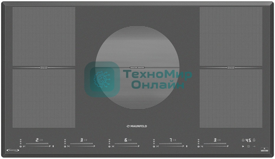 Индукционная варочная панель Maunfeld CVI905SFDGR Inverter