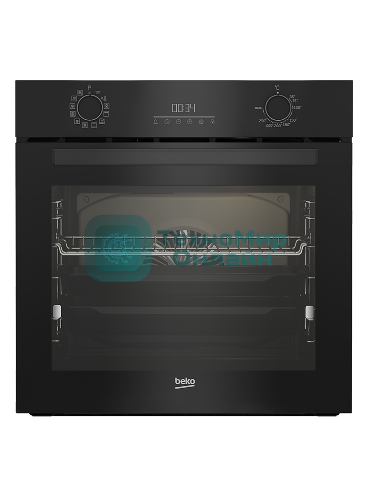 Духовой шкаф Beko BBIR13302BC 72 л, черный