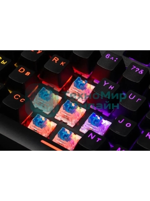 Клавиатура проводная Defender Blitz GK-240L RU, USB, черный