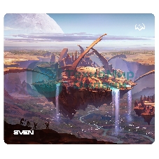 Игровой коврик для мыши (230 х 200 х 2 мм, ткань, резина) SVEN MP-G03S Island