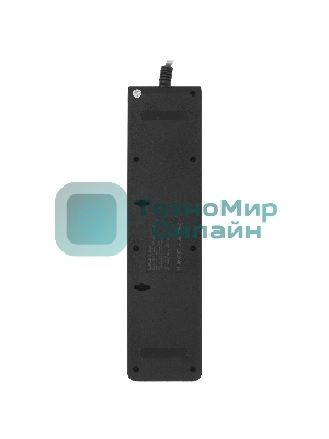 Сетевой фильтр QUMO Power Bar PRO 6SP4U (P-0006), черный