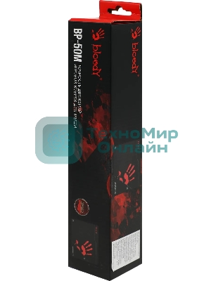 Коврик для мыши A4Tech Bloody BP-50M черный/рисунок 340x280x3мм