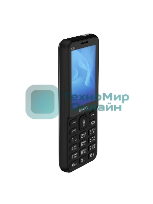 Мобильный телефон Maxvi C38 черный