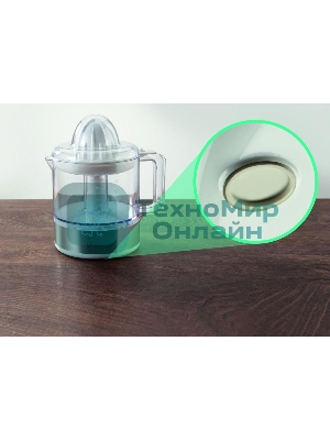 Соковыжималка Gorenje CJ30E белый/серебристый, цитрусовая, 30 Вт, 800 мл, механическое