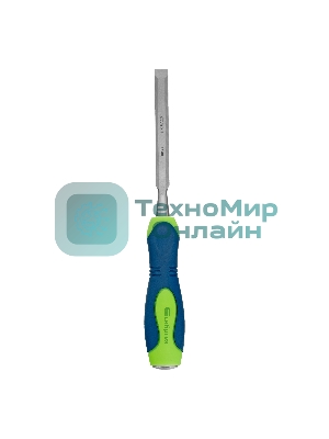 Долото-стамеска Сибртех, 12 мм, двухкомпонентная рукоятка