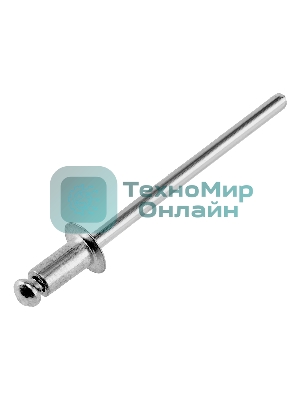 Заклепки алюминиевые Denzel, 1/8