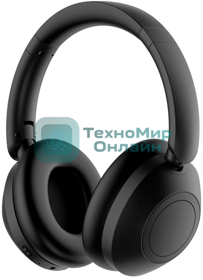 Беспроводные/проводные наушники Ritmix RH-475BTH черный, накладные, Bluetooth + проводной, складная конструкция, до 6 ч