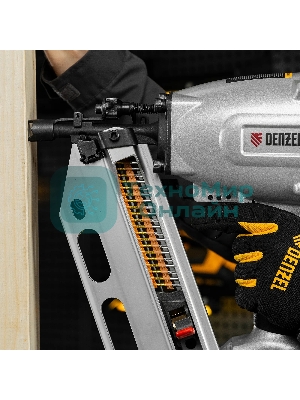 Гвозди Denzel для пнев. нейлера (оцинк.), длина - 75 мм, диам. - 3,05 мм, 2000 шт.