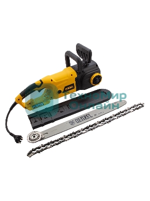 Пила цепная электрическая Denzel EDS-2200, 2,2кВт, продольная, шина 45 см, шаг 3/8, паз 1,3 мм, 62 зв