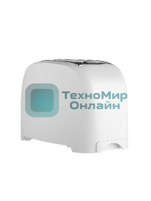 Тостер Centek CT-1420 (белый) 750 Вт, 7 уровней мощности, теплоизолированный корпус, функция отмены
