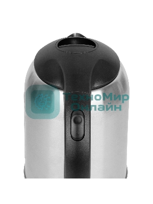 Чайник электрический BBK EK1815S черный/нержавеющая сталь